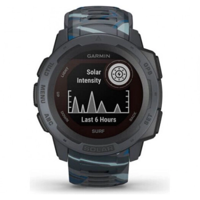 Смарт-часы Garmin Instinct Solar Surf Edition Pipeline (010-02293-07/010-02293-17)