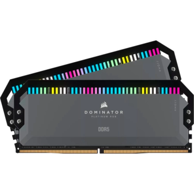 Модуль памяти Corsair 64 GB (2x32GB) DDR5 6000 MHz DOMINATOR PLATINUM RGB (CMT64GX5M2B6000Z30)
