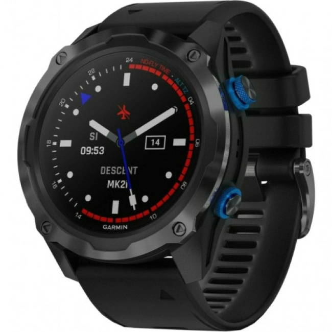 Смарт-часы Garmin Descent Mk2i Titanium Carbon Gray DLC with Black Band (010-02132-01/11) Смарт-часы Garmin Descent Mk2i Titanium Carbon Gray DLC with Black Band (010-02132-01/11)