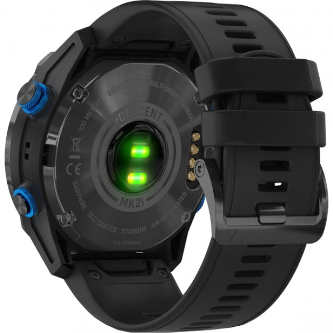 Смарт-часы Garmin Descent Mk2i Titanium Carbon Gray DLC with Black Band (010-02132-01/11)