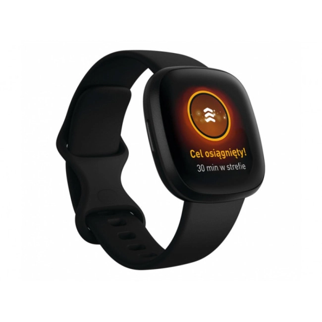 Смарт-годинник Fitbit Versa 3 Black/Black Aluminum (FB511BKBK)