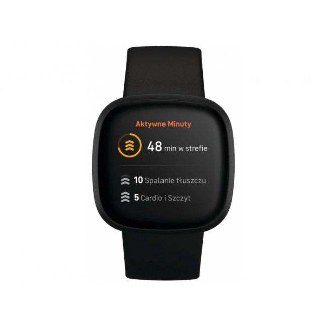 Смарт-годинник Fitbit Versa 3 Black/Black Aluminum (FB511BKBK)