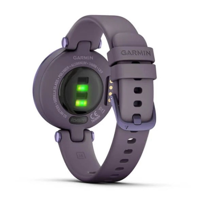 Смарт-часы Garmin Lily Sport Edition - Midnight Orchid Bezel with Deep Orchid Case and Silicone Band (010-02384-12/02)