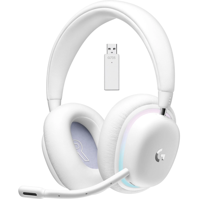 Навушники Logitech G735 Off White (981-001083)