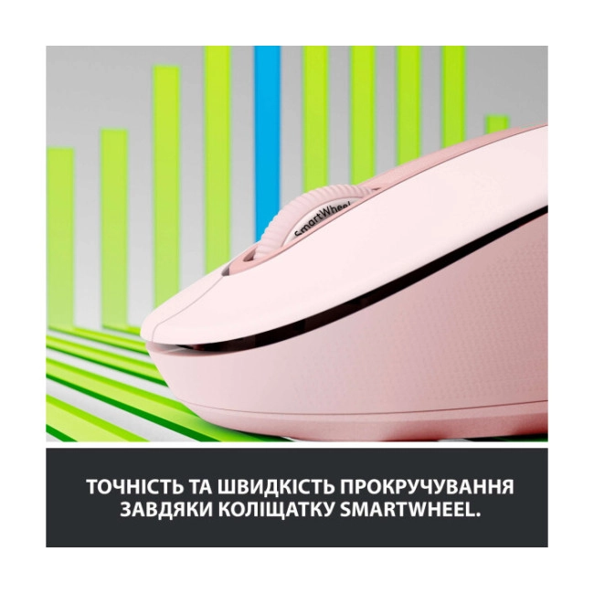 Мышь Logitech Signature M650 Wireless Mouse Rose (910-006254)