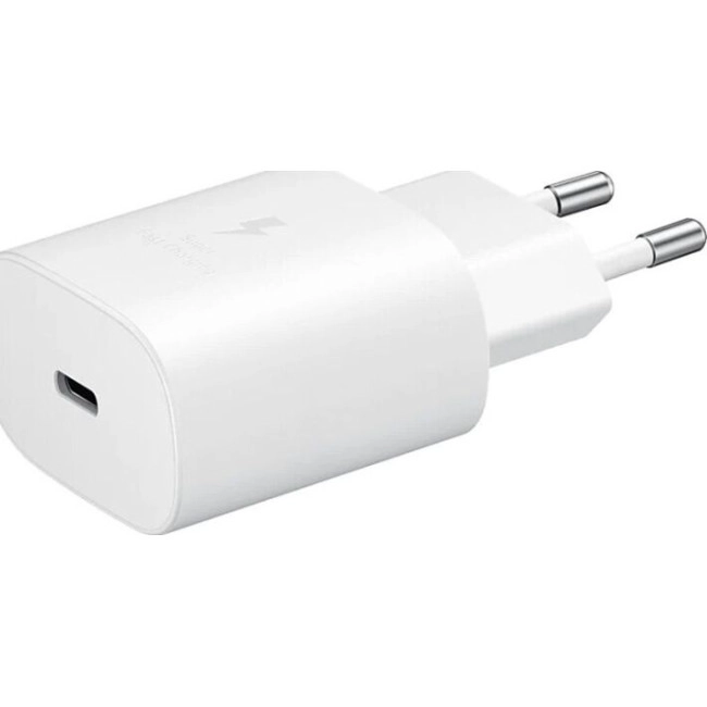 Сетевое зарядное устройство Samsung 25W PD Wall Charger White (EP-TA800XWEGRU)