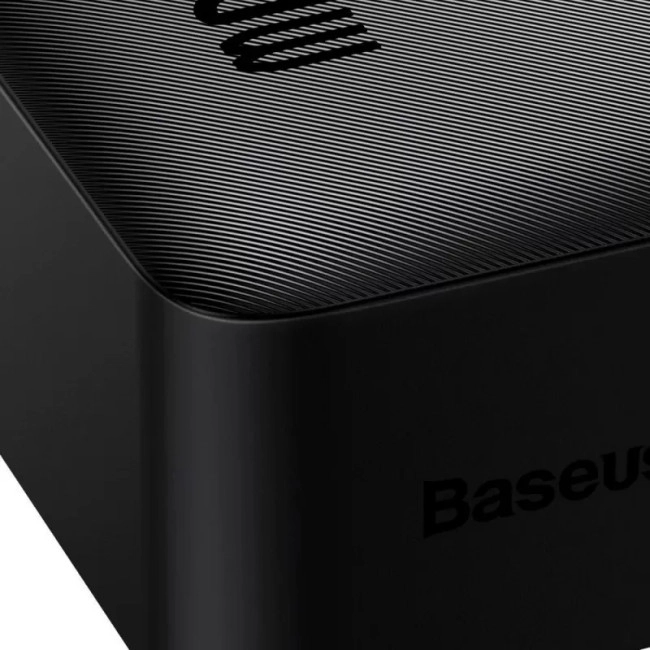 Портативний зарядний пристрій Baseus Bipow з цифровим дисплеєм, потужністю 20W та ємністю 30000mAh у чорному кольорі (PPDML-N01)