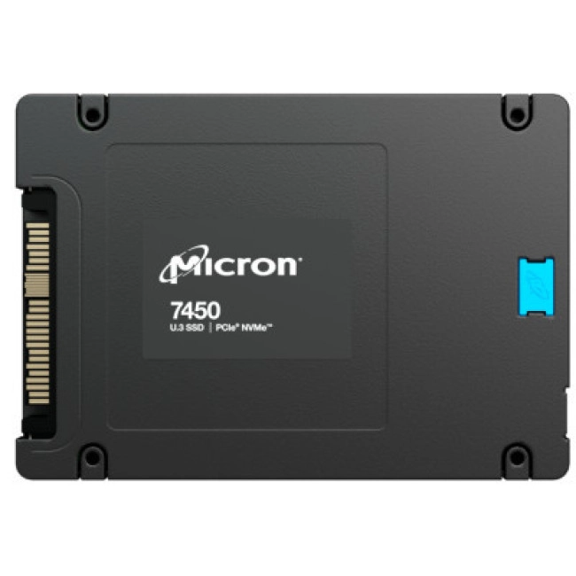 SSD накопитель Micron SSD U.3 2.5" 3.84TB 7450 PRO 15mm (MTFDKCC3T8TFR-1BC1ZABYYR)