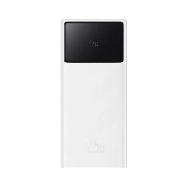 Повербанк Baseus Star Lord Display 225W 30000 mAh White (PPXJ060102) Повербанк Baseus Star Lord Display 225W 30000 mAh White (PPXJ060102)