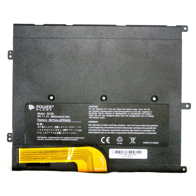 Акумулятори PowerPlant для ноутбуків DELL Vostro V13 (0NTG4J) 11.1V 2800mAh Акумулятори PowerPlant для ноутбуків DELL Vostro V13 (0NTG4J) 11.1V 2800mAh