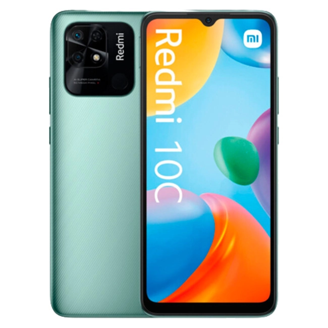 Смаpтфон Xiaomi Redmi 10C 3/64GB Mint Green Смаpтфон Xiaomi Redmi 10C 3/64GB Mint Green