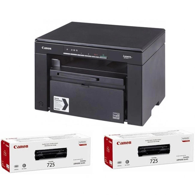 МФУ Canon i-SENSYS MF3010 + 2 картриджа (5252B034)