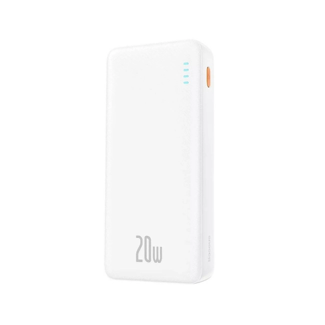 Портативний зарядний пристрій Baseus Airpow 20000mAh 20W White (PPAP20K) Портативний зарядний пристрій Baseus Airpow 20000mAh 20W White (PPAP20K)