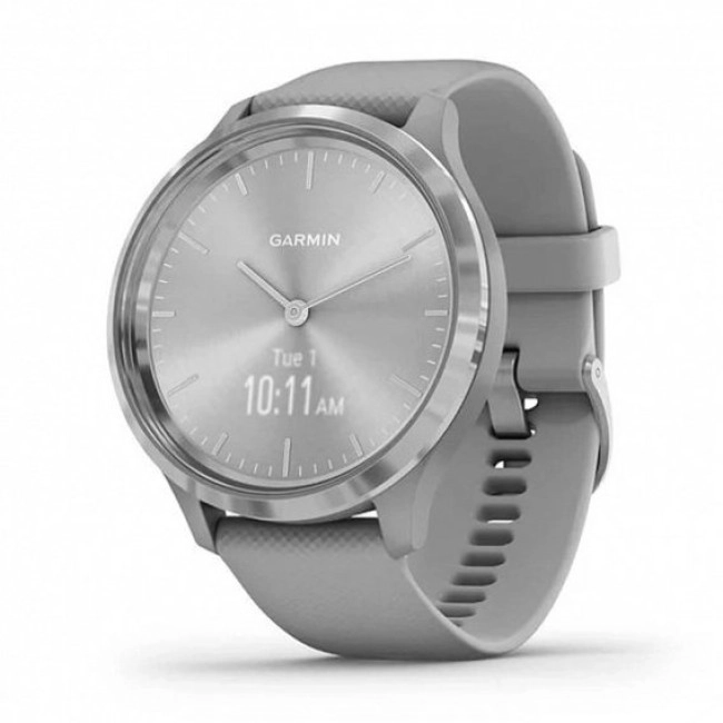Смарт-годинник Garmin vivomove 3 Sport Grey-Silver Silicone (010-02239-20)