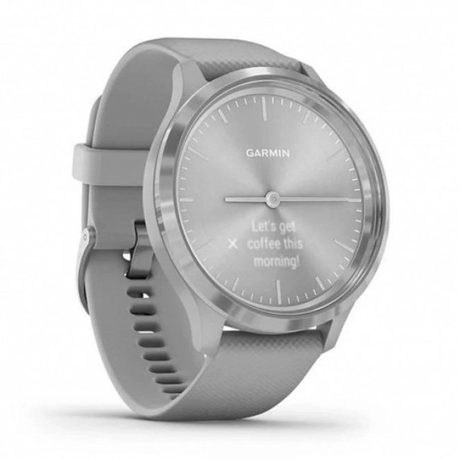 Смарт-годинник Garmin vivomove 3 Sport Grey-Silver Silicone (010-02239-20)