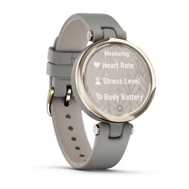 Смарт-часы Garmin Lily Classic Edition - Cream Gold Bezel w. Braloba G. Case and Italian L. Band (010-02384-A2/B2)