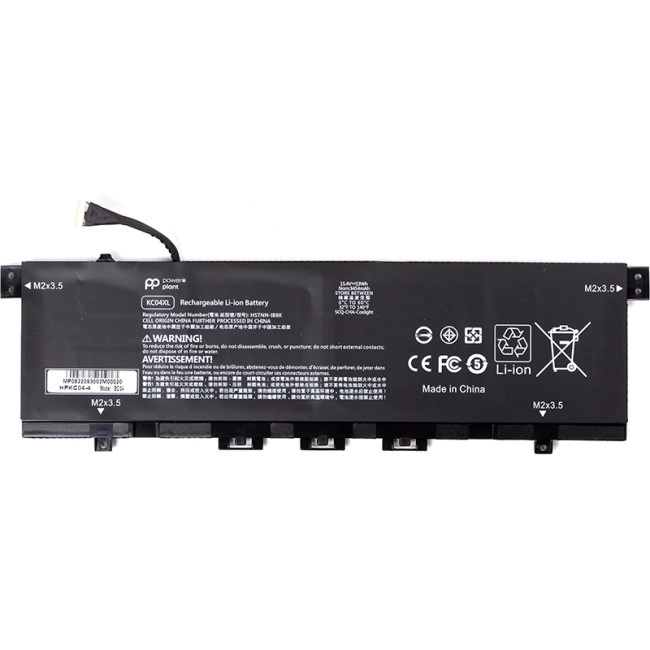 Акумулятори PowerPlant для ноутбуків HP Envy X360 13-AG (KC04XL) 15.4V 3454mAh Акумулятори PowerPlant для ноутбуків HP Envy X360 13-AG (KC04XL) 15.4V 3454mAh