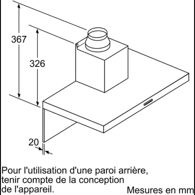 Вытяжка Bosch DWB66FM50