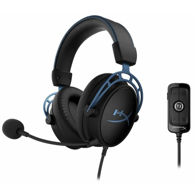 Навушники HyperX Cloud Alpha S Blue (HX-HSCAS-BL)
