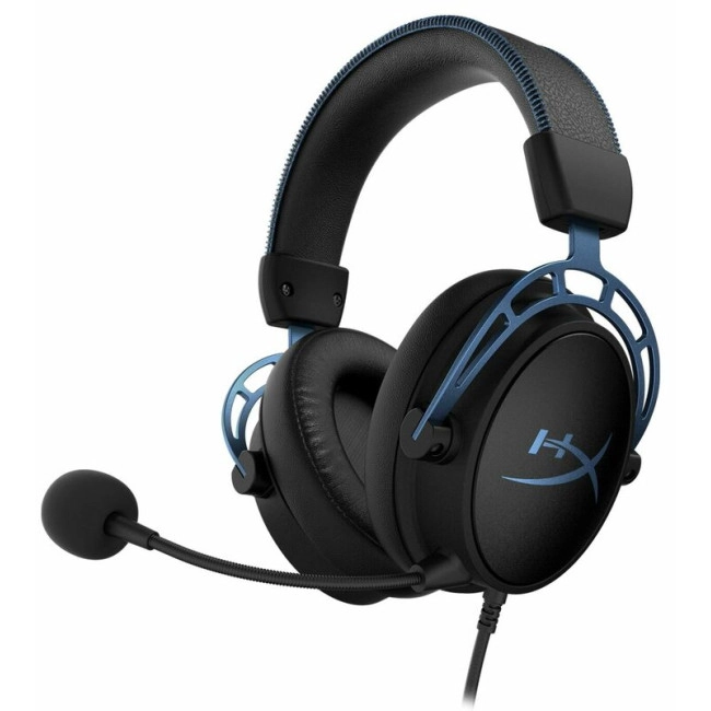 Навушники HyperX Cloud Alpha S Blue (HX-HSCAS-BL)