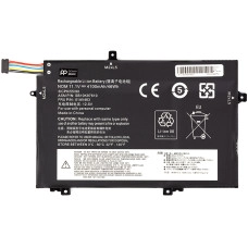 Аккумулятор PowerPlant для ноутбуков LENOVO ThinkPad L480 (01AV463) 11.1V 4100mAh