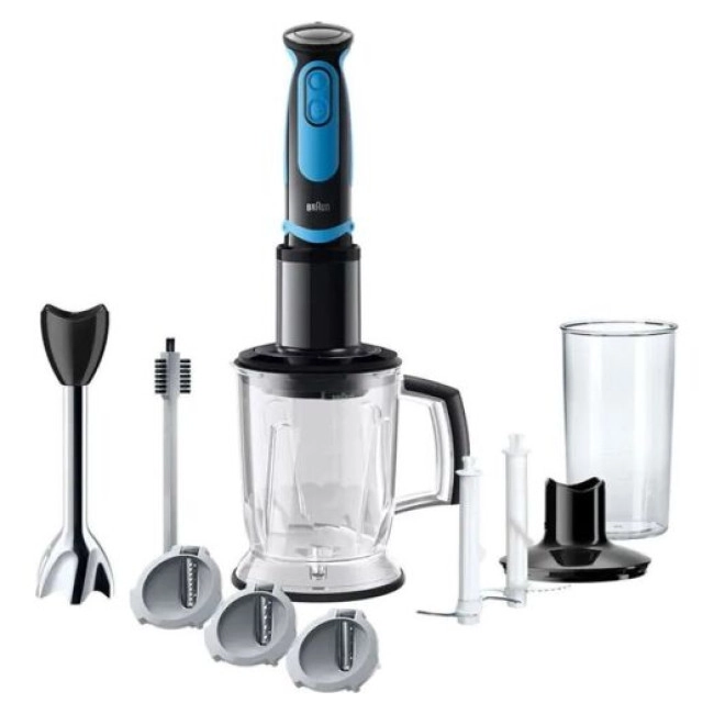 Блендер Braun MultiQuick 5 Vario Fit MQ 5264 BK/BL Shape (0X22111345)