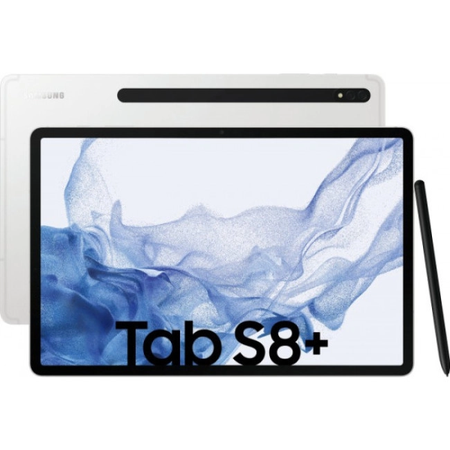 Планшет Samsung Galaxy Tab S8 Plus 12.4 8/256GB 5G Silver (SM-X806BZSB)