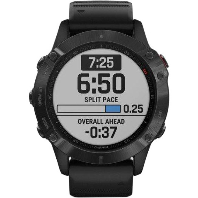 Спортивний годинник Garmin Fenix 6 Pro Black (010-02158-02/010-02158-01)