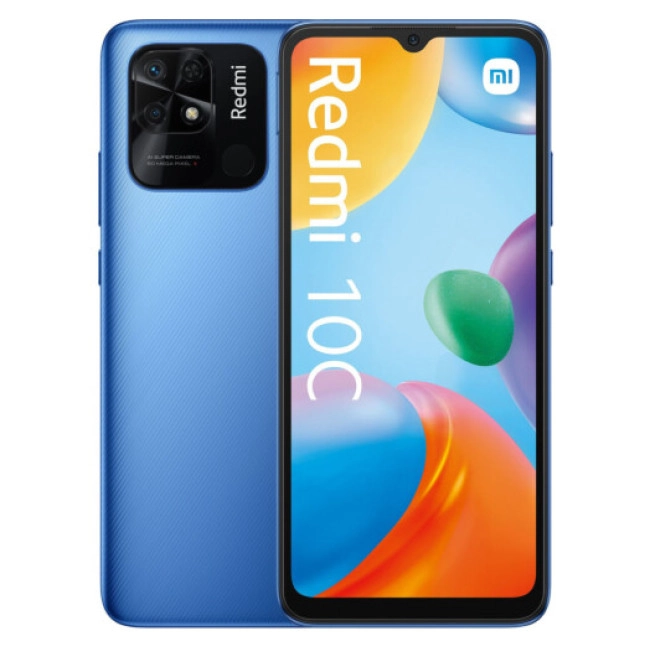 Смаpтфон Xiaomi Redmi 10C 4/128GB Ocean Blue Смаpтфон Xiaomi Redmi 10C 4/128GB Ocean Blue