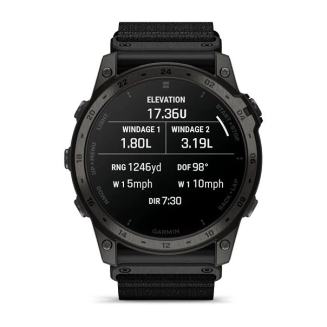 Смарт-часы Garmin Tactix 7 AMOLED Edition Premium Tactical GPS Watch with Adaptive Color Display (010-02931-00/01)