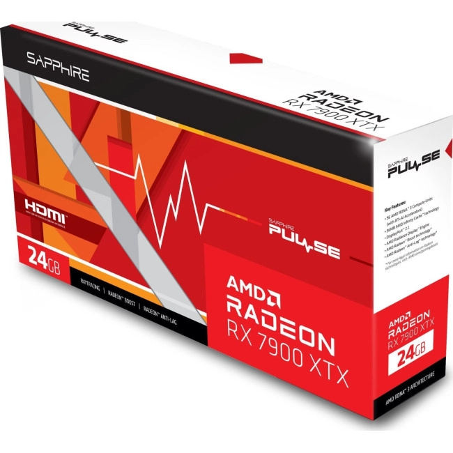 Видеокарта Sapphire Radeon RX 7900 XTX PULSE (11322-02-20G)