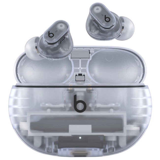 Бездротові навушники Beats by Dr. Dre Studio Buds+ Transparent Бездротові навушники Beats by Dr. Dre Studio Buds+ Transparent