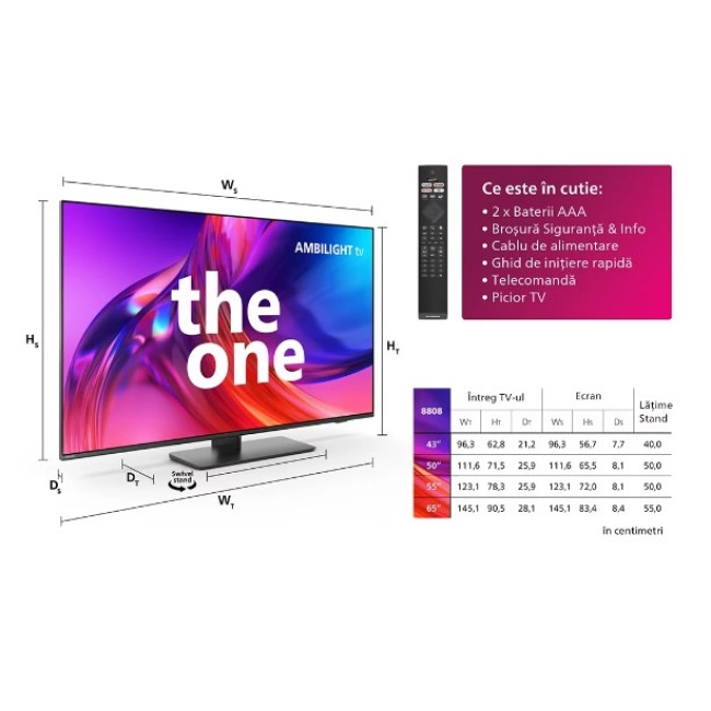Телевізор Philips 75PUS8818