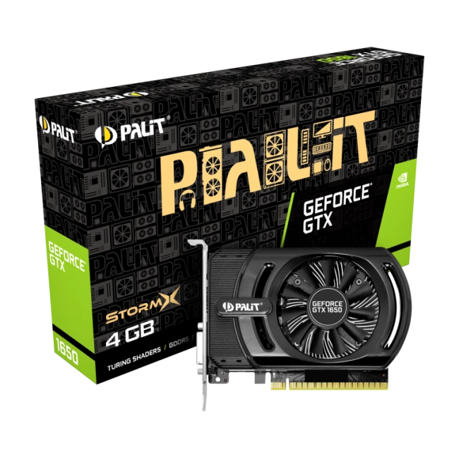 Відеокарта Palit GeForce GTX 1650 StormX (NE51650006G1-1170F)