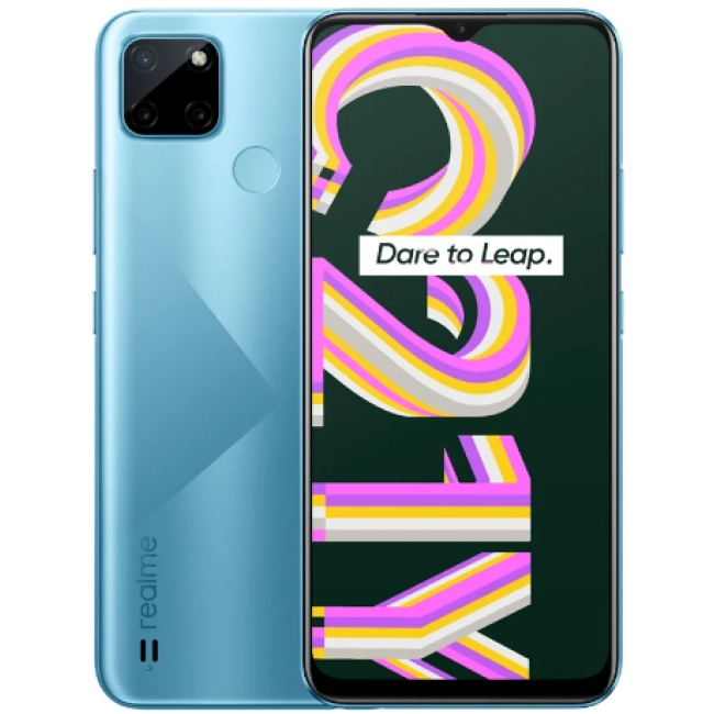 Смаpтфон Realme C21Y 4/64GB Cross Blue Смаpтфон Realme C21Y 4/64GB Cross Blue