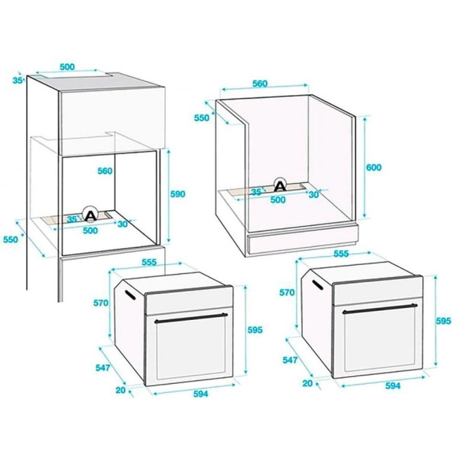 Духова шафа Beko BIM22302X