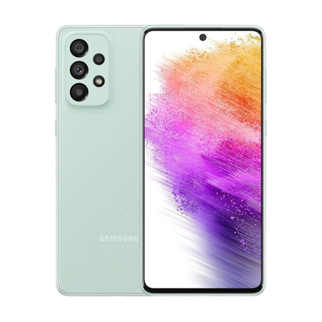 Смаpтфон Samsung Galaxy A73 5G 6/128GB Mint (SM-A736BLGD) Смаpтфон Samsung Galaxy A73 5G 6/128GB Mint (SM-A736BLGD)