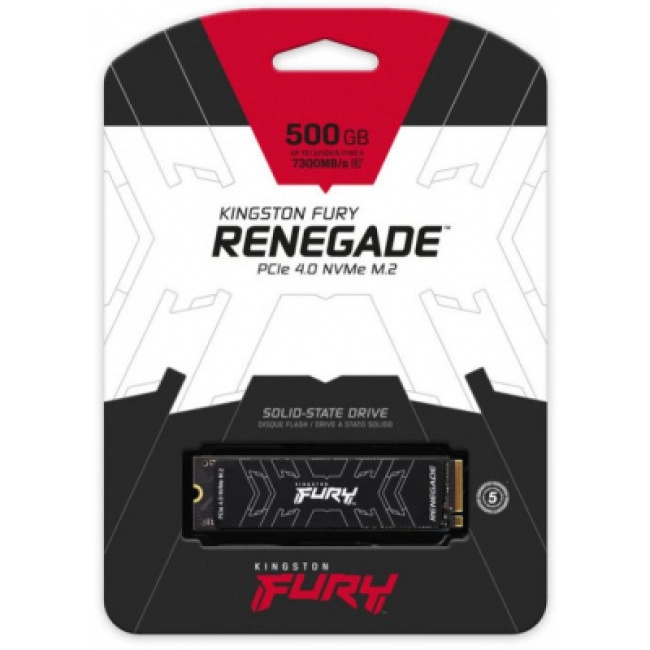 SSD накопичувач Kingston FURY Renegade 500 GB (SFYRS/500G)