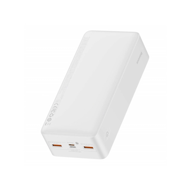 Портативний зарядний пристрій (Power Bank) Baseus Bipow Digital Display 20W 30000mAh White (PPBD050402)