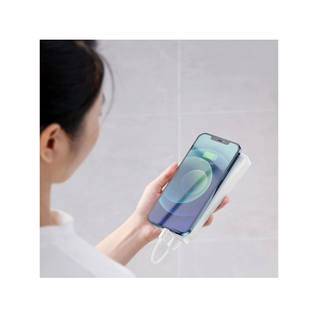 Портативний зарядний пристрій (Power Bank) Baseus Bipow Digital Display 20W 30000mAh White (PPBD050402)