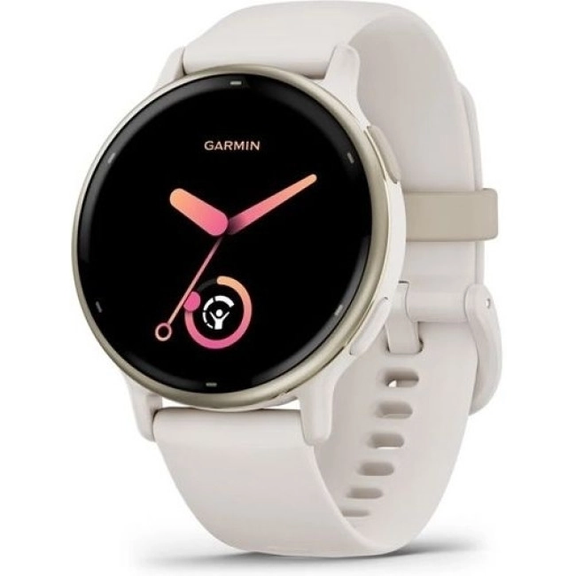 Смарт-годинник Garmin vivoactive 5 Cream Gold Aluminum Bezel with Ivory Case and Silicone Band (010-02862-11) Смарт-годинник Garmin vivoactive 5 Cream Gold Aluminum Bezel with Ivory Case and Silicone Band (010-02862-11)