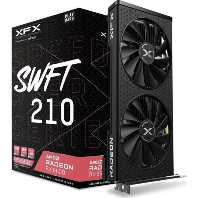 Відеокарта XFX Radeon RX 6600 Speedster SWFT 210 (RX-66XL8LFDQ)