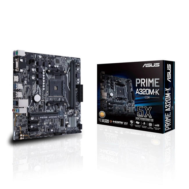 Материнская плата Asus Prime A320M-K/CSM Socket AM4