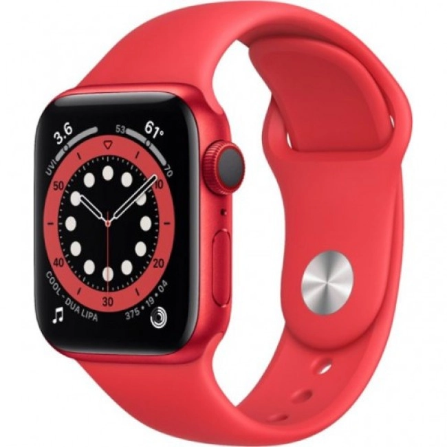 Apple Watch Series 6 GPS + Cellular 40mm (PRODUCT)RED алюмінієвий корпус з. (PRODUCT)RED Sport B. (M02T3) Apple Watch Series 6 GPS + Cellular 40mm (PRODUCT)RED алюмінієвий корпус з. (PRODUCT)RED Sport B. (M02T3)