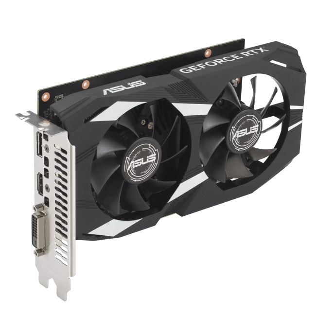 Видеокарта Asus GeForce RTX3050 6Gb DUAL OC (DUAL-RTX3050-O6G)