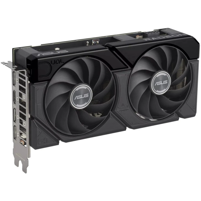 Відеокарта Asus Radeon RX 7600 XT 16Gb DUAL OC (DUAL-RX7600XT-O16G)