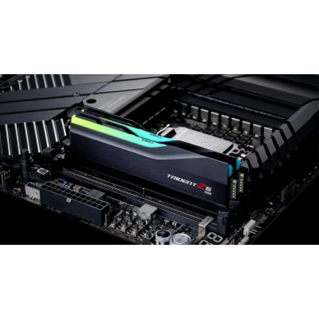 Модуль пам'яті G.Skill 64 GB (2x32GB) DDR5 6000 MHz Trident Z5 RGB (F5-6000J3040G32GX2-TZ5RK)
