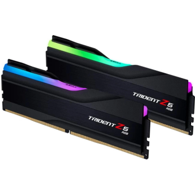 Модуль пам'яті G.Skill 64 GB (2x32GB) DDR5 6000 MHz Trident Z5 RGB (F5-6000J3040G32GX2-TZ5RK)