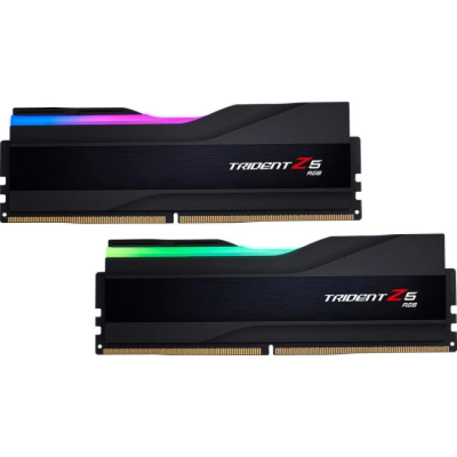 Модуль пам'яті G.Skill 64 GB (2x32GB) DDR5 6000 MHz Trident Z5 RGB (F5-6000J3040G32GX2-TZ5RK) Модуль пам'яті G.Skill 64 GB (2x32GB) DDR5 6000 MHz Trident Z5 RGB (F5-6000J3040G32GX2-TZ5RK)