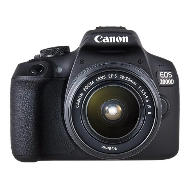 Цифровая камера Canon EOS 2000D kit (18-55mm) IS II (2728C008) Цифровая камера Canon EOS 2000D kit (18-55mm) IS II (2728C008)